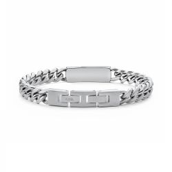 Bracelet homme cuir, argent, perle - bracelet homme tendance (9) - plus-de-bracelets-hommes - edora - 2