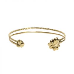 Bracelet femme emma & chloÉ danica or acier doré - bracelets-femme - edora - 0