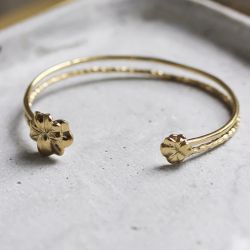 Bracelet femme emma & chloÉ danica or acier doré - bracelets-femme - edora - 1