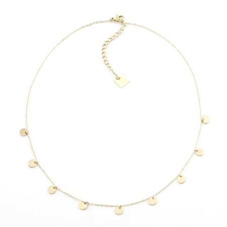 Colliers & chaines : collier or, collier plaqué or & argent - colliers-femme - edora - 1