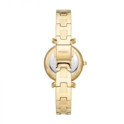 Montre femme fossil carlie acier doré - montres-femme - edora - 2