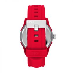 Montre homme diesel double up silicone rouge - montres-homme - edora - 0