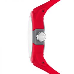 Montre homme diesel double up silicone rouge - montres-homme - edora - 1