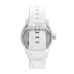 Montre homme diesel double up silicone blanc - montres-homme - edora - 1