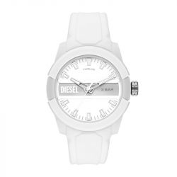 Montre homme diesel double up silicone blanc - montres-homme - edora - 2