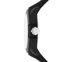 Montre homme diesel double up silicone noir - montres-homme - edora - 0