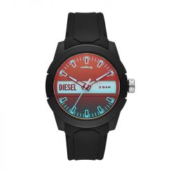 Montre homme diesel double up silicone noir - montres-homme - edora - 2