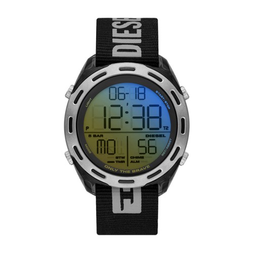 Montre Homme DIESEL CRUSHER Nylon Noir