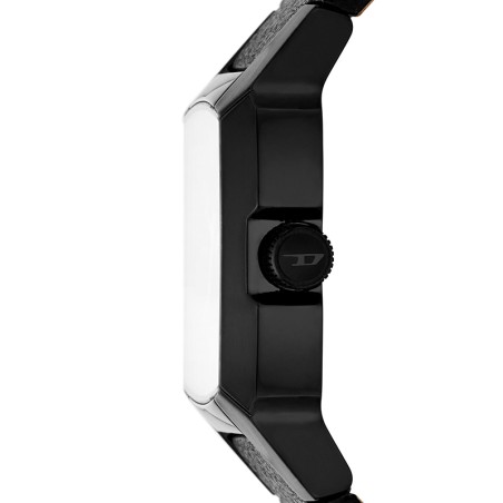 Montre homme diesel cliffhanger cuir noir – montres homme