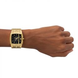 Montre homme diesel cliffhanger acier doré - montres-homme - edora - 3