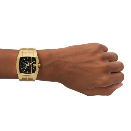 Montre homme diesel cliffhanger acier doré – montres homme