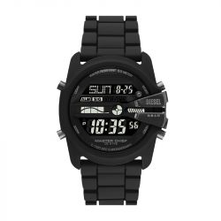 Montre homme diesel master chief silicone noir - montres-homme - edora - 2