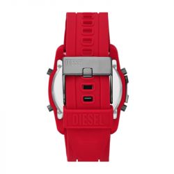 Montre homme diesel master chief silicone rouge - montres-homme - edora - 1