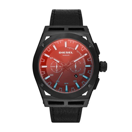 Montre homme diesel timeframe cuir noir – montres homme