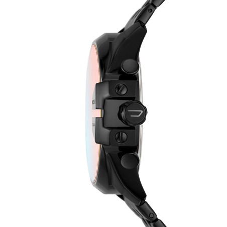 Montre homme diesel chronographe baby chief acier noir – montres homme