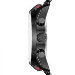 Montre homme diesel chronographe split acier noir - montres-homme - edora - 0