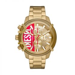 Montre homme diesel chronographe griffed acier doré - montres-homme - edora - 2