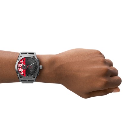 Montre homme diesel timeframe acier noir – montres homme