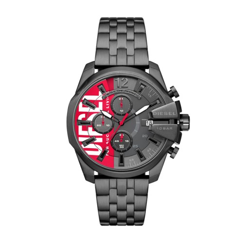 Montre Homme DIESEL CHRONOGRAPHE BABY CHIEF Acier Gris Foncé