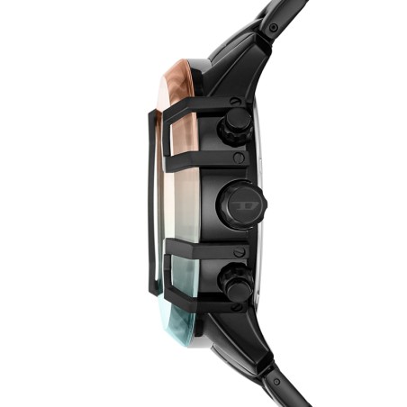 Montre homme diesel chronographe griffed noir acier noir – montres homme