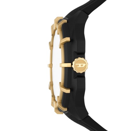 Montre homme diesel framed silicone noir – montres homme