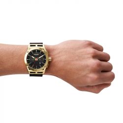 Montre homme diesel timeframe silicone noir - montres-homme - edora - 3