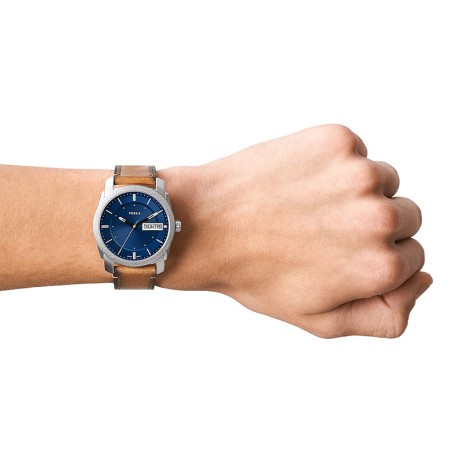 Montre homme fossil machine cuir écoresponsable – montres homme