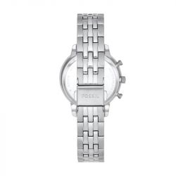 Montre femme fossil neutra chronographe acier argenté - montres-femme - edora - 2
