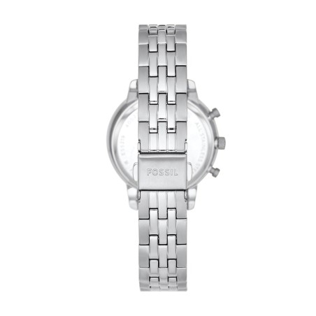Montre femme fossil neutra chronographe acier argenté – montres femme