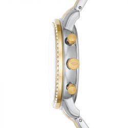 Montre digitale casio vintage acier doré - montres-femme - edora