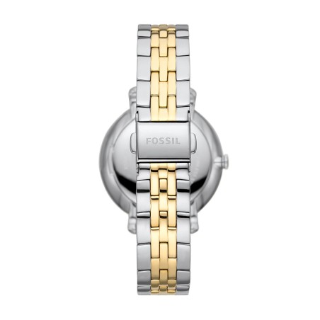 Montre femme fossil solaire jacqueline acier argenté et doré – montres femme