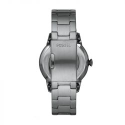 Montre homme fossil automatique townsman acier gris anthracite - accueil - edora - 2