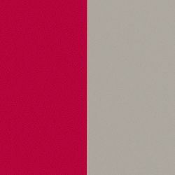 Cuir Bracelet LES GEORGETTES Fraise Grège Vernis