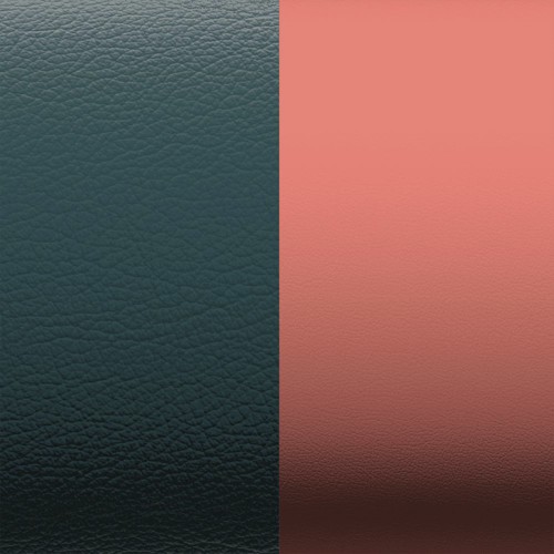 Cuir Bracelet LES GEORGETTES Bleu Minuit Blush Métal