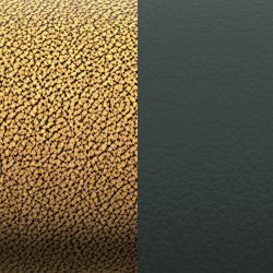 Cuir Bracelet LES GEORGETTES Cuivre Vert Foncé