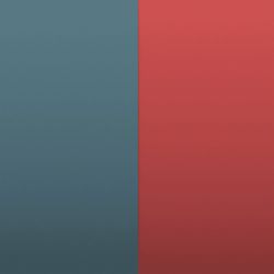 Cuir manchette 25mm les georgettes bleu pétrole framboise - accessoires-les-georgettes - edora - 1