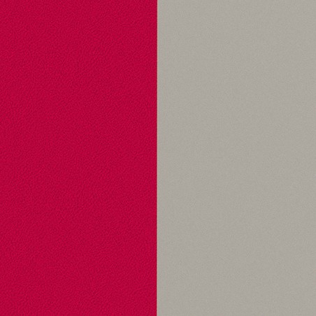 Cuir manchette 25mm les georgettes fraise grège vernis – accessoires les georgettes