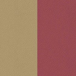 Cuir manchette 25mm les georgettes sable bois de rose - accessoires-les-georgettes - edora - 1