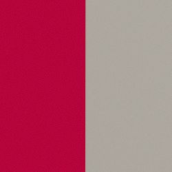 Cuir manchette 40mm les georgettes fraise grège vernis - cuirs - edora - 1