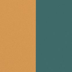 Cuir manchette 40mm les georgettes bergamotte bleu canard - cuirs - edora - 1