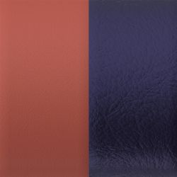 Cuir manchette 25mm les georgettes corail marine - cuirs - edora - 1