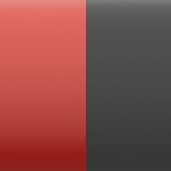 Cuir manchette 25mm les georgettes rouge vernis et noir - cuirs - edora - 1