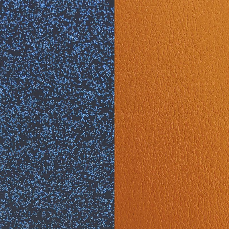 Cuir bracelet les georgettes bleu abricot - cuirs - edora