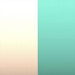 Cuir manchette 40mm les georgettes nude aquatic - cuirs - edora - 1