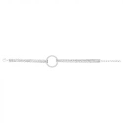 Bracelet femme edora argent 925/1000 et oxydes
 - bracelets-femme - edora - 2