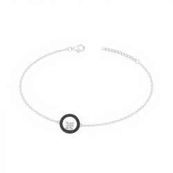 Bracelet femme edora argent 925/1000 et oxydes - bracelets-femme - edora - 0