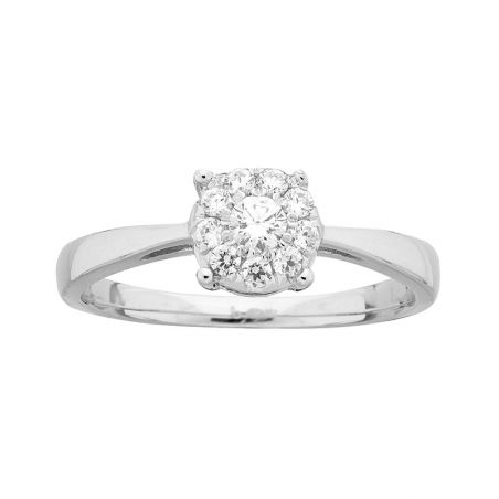 Bague argent 925 femme, homme & bague argent 925/1000 diamant - bagues-femmes - edora