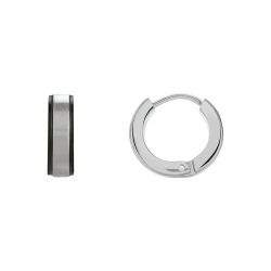 Boucles d'Oreilles Homme JOURDAN TILOS Acier Inoxydable
