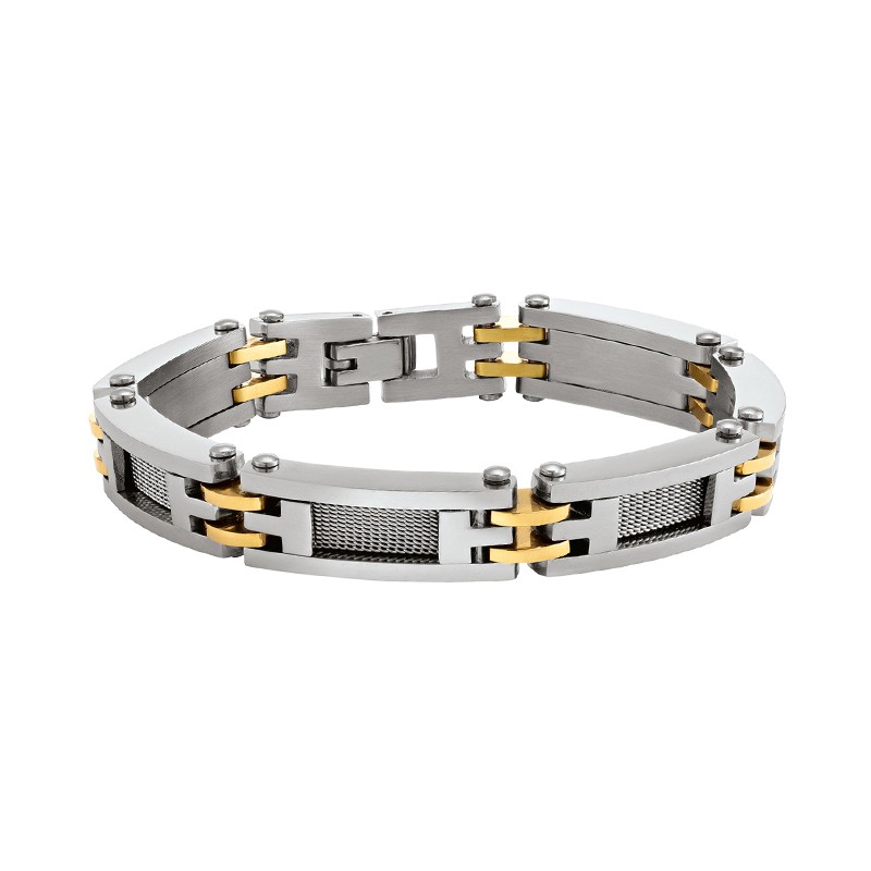 Bracelet Homme Acier Inoxydable – Chaîne Biker, Style Robuste Et Intemporel