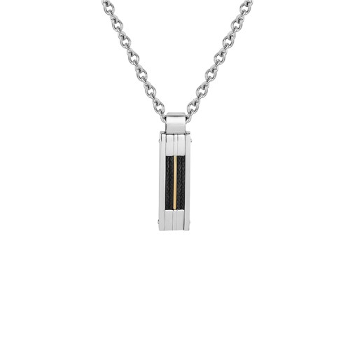 Collier Homme JOURDAN TOURNIER Acier Inoxydable
